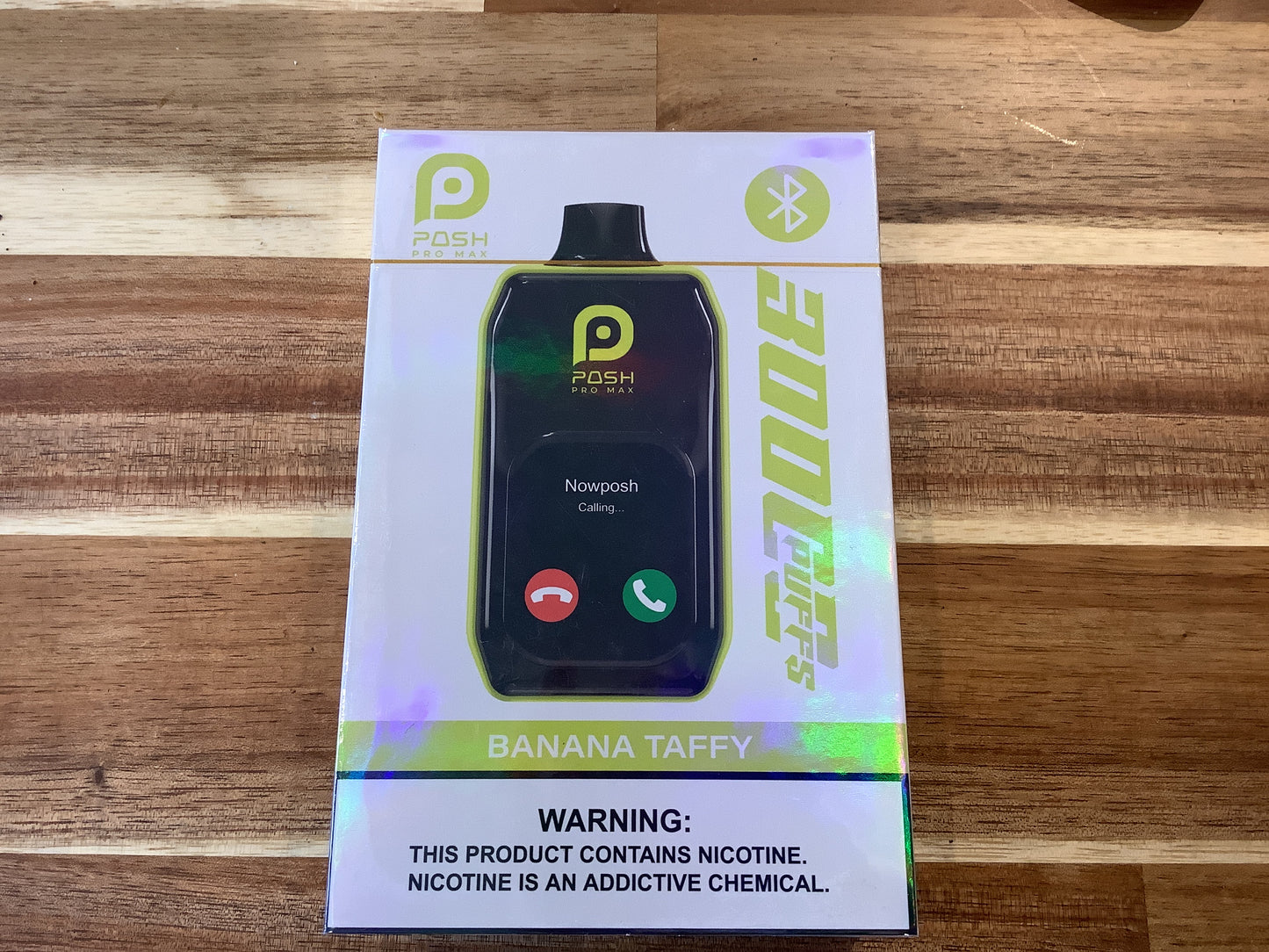 Posh Pro Max Vape Banana Taffy