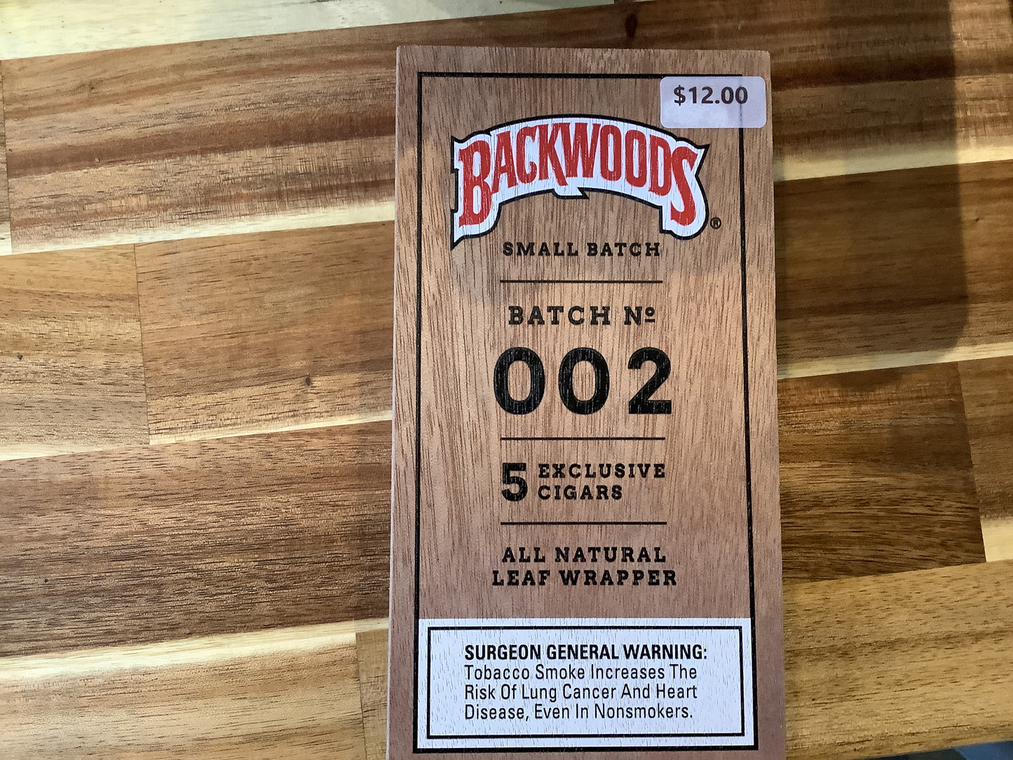 Backwoods 5 PK Batch No 2