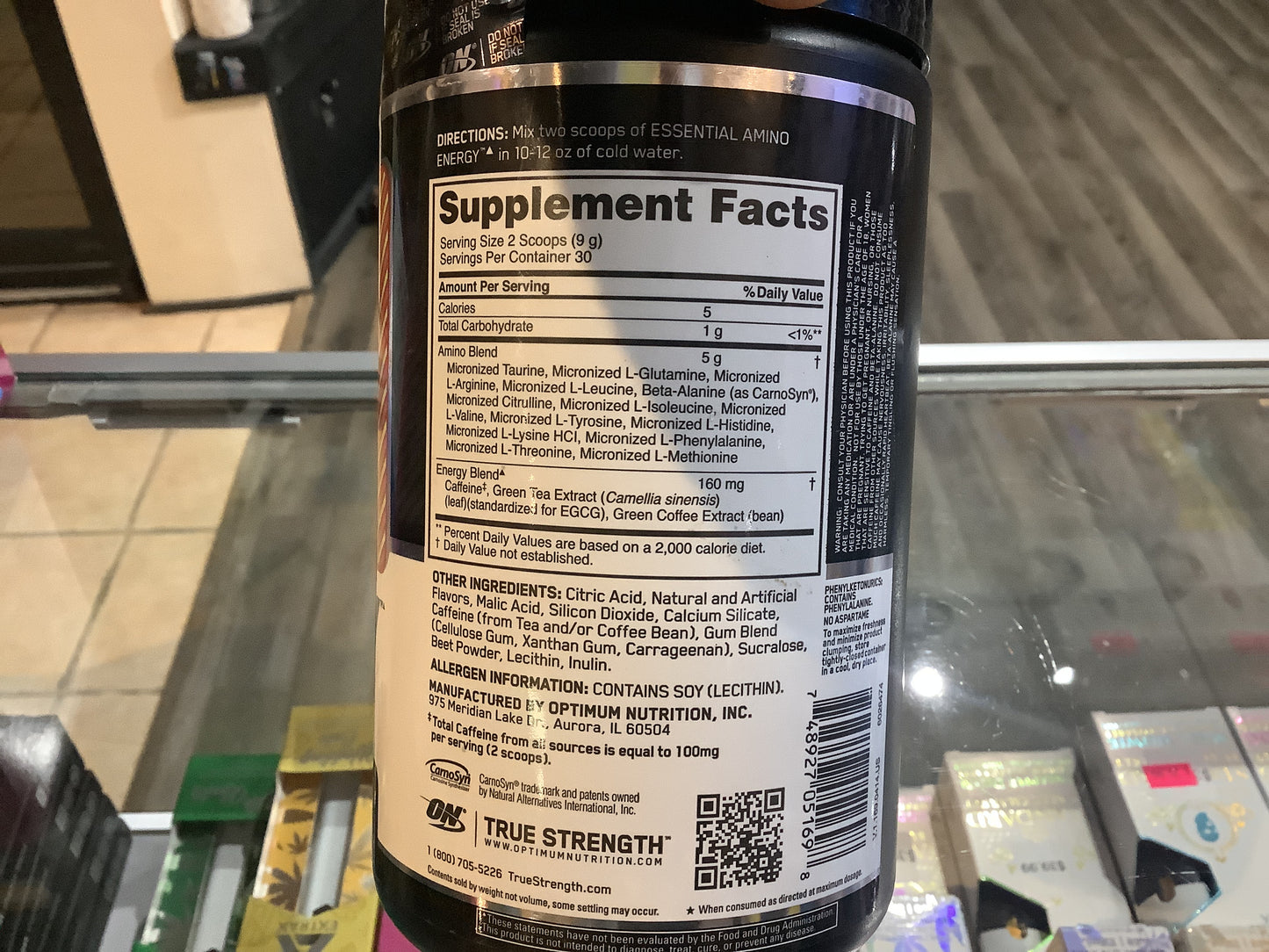 Amino Energy STRAWBERRY LIME