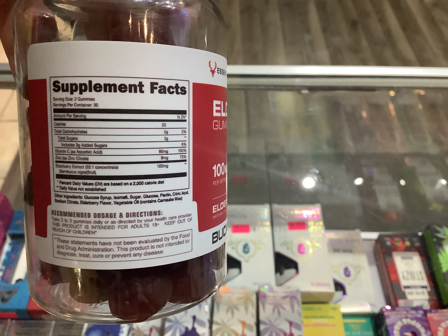 Essential Elderberry Gummies 100mg