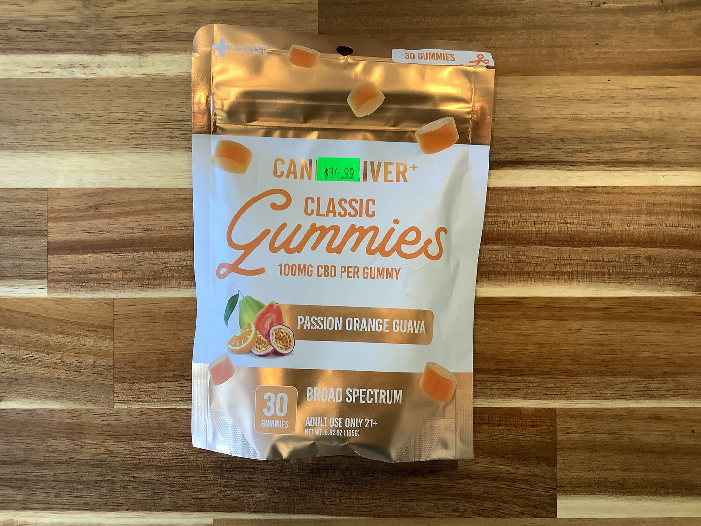 Canna River Passion Orange Guava Classic Gummies
