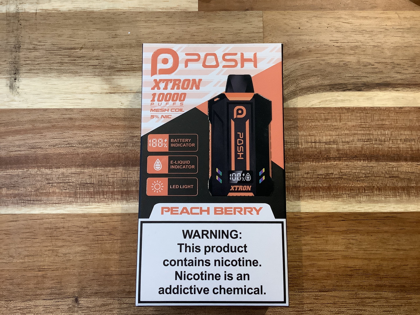 Posh Xtron Vape Peach Berry