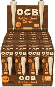 OCB Unbleached Cones King Size