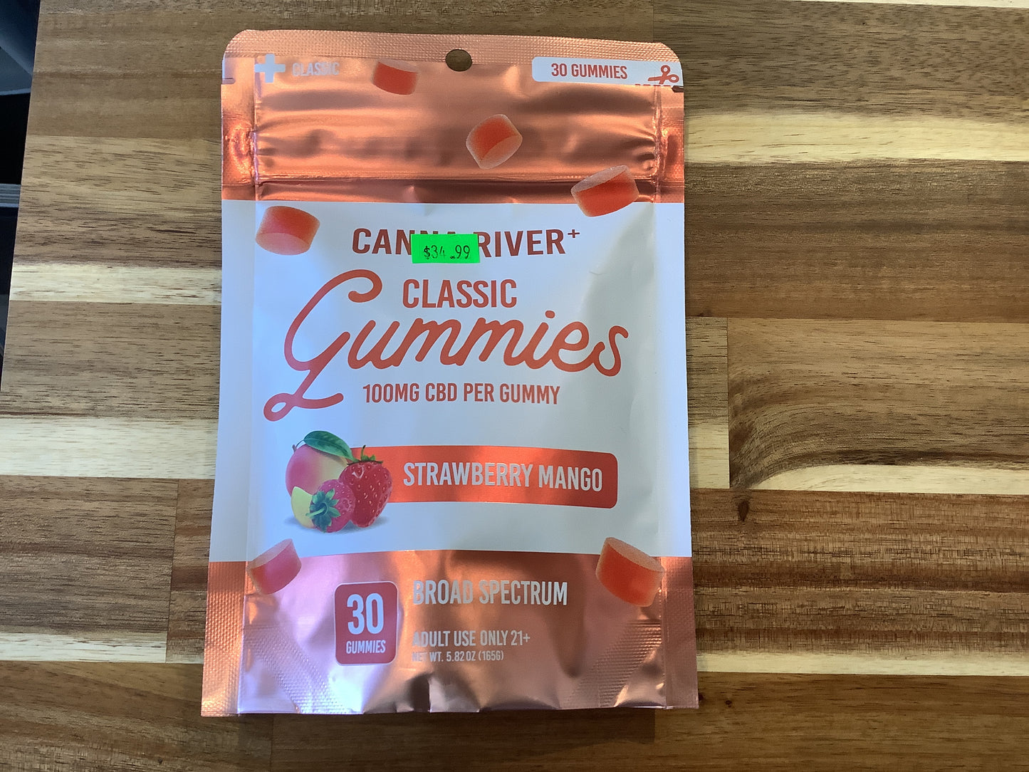 Canna River Strawberry Mango Classic Gummies