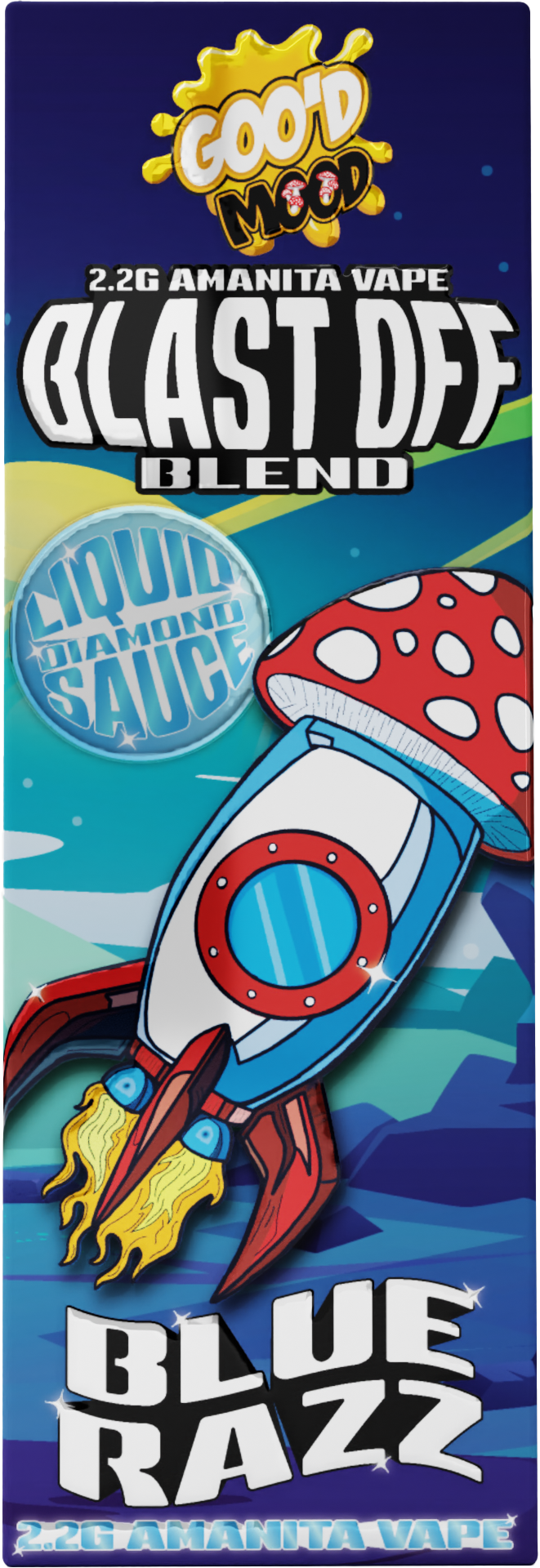 Extracts Blast Off Blend - Blue Razz