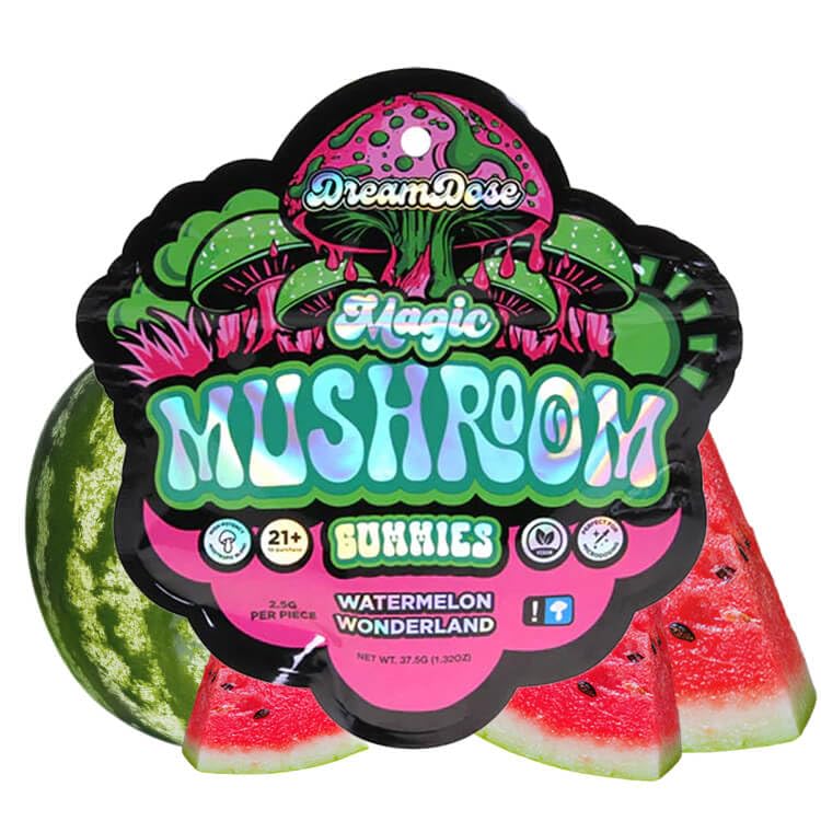 DreamDose Magic Mushroom Gummies Watermelon Wonderland
