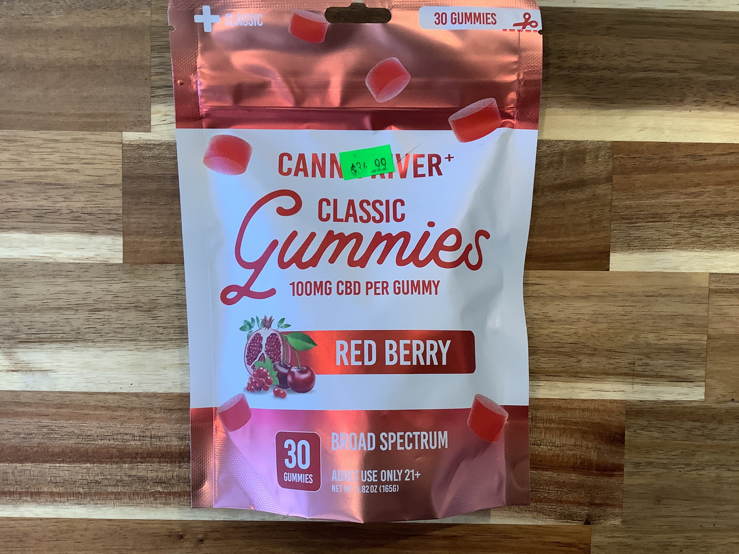 Canna River Red Berry Classic Gummies