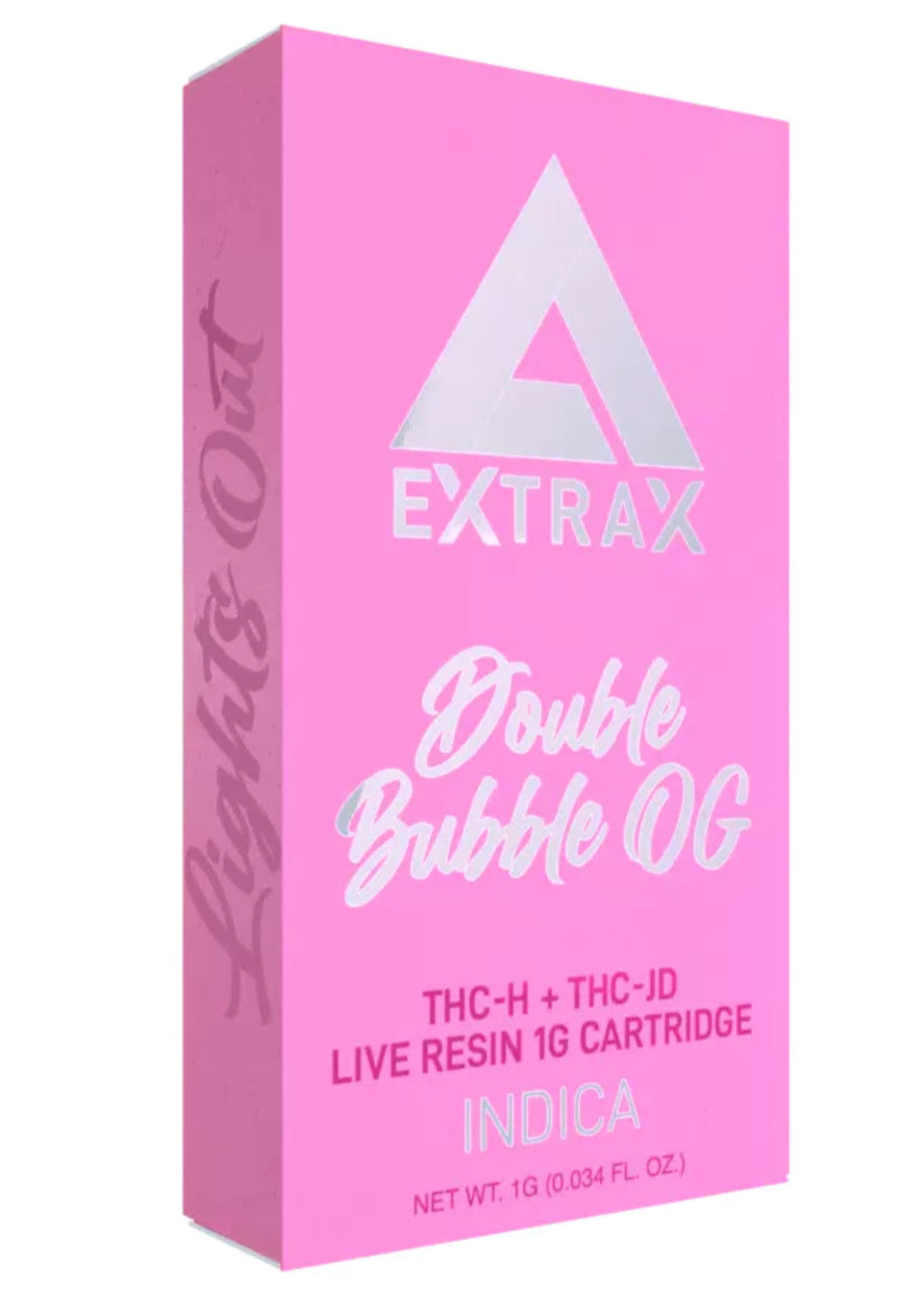 Delta Extrax Double Bubble OG Indica 1G