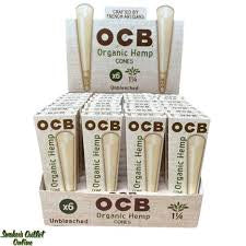 OCB Organic Hemp 1/4 cones