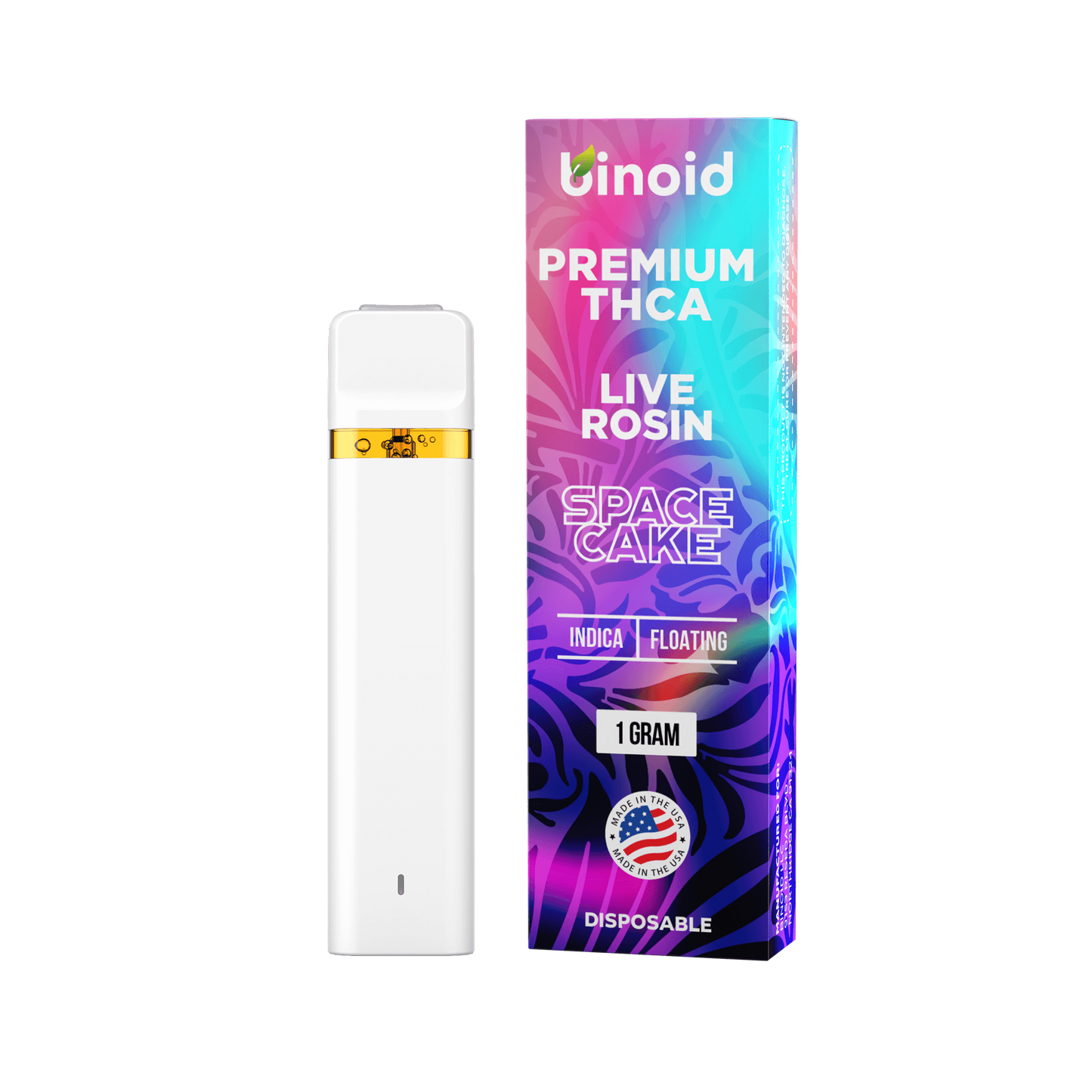 Binoid Live Rosin 2G Dispo Space Cake