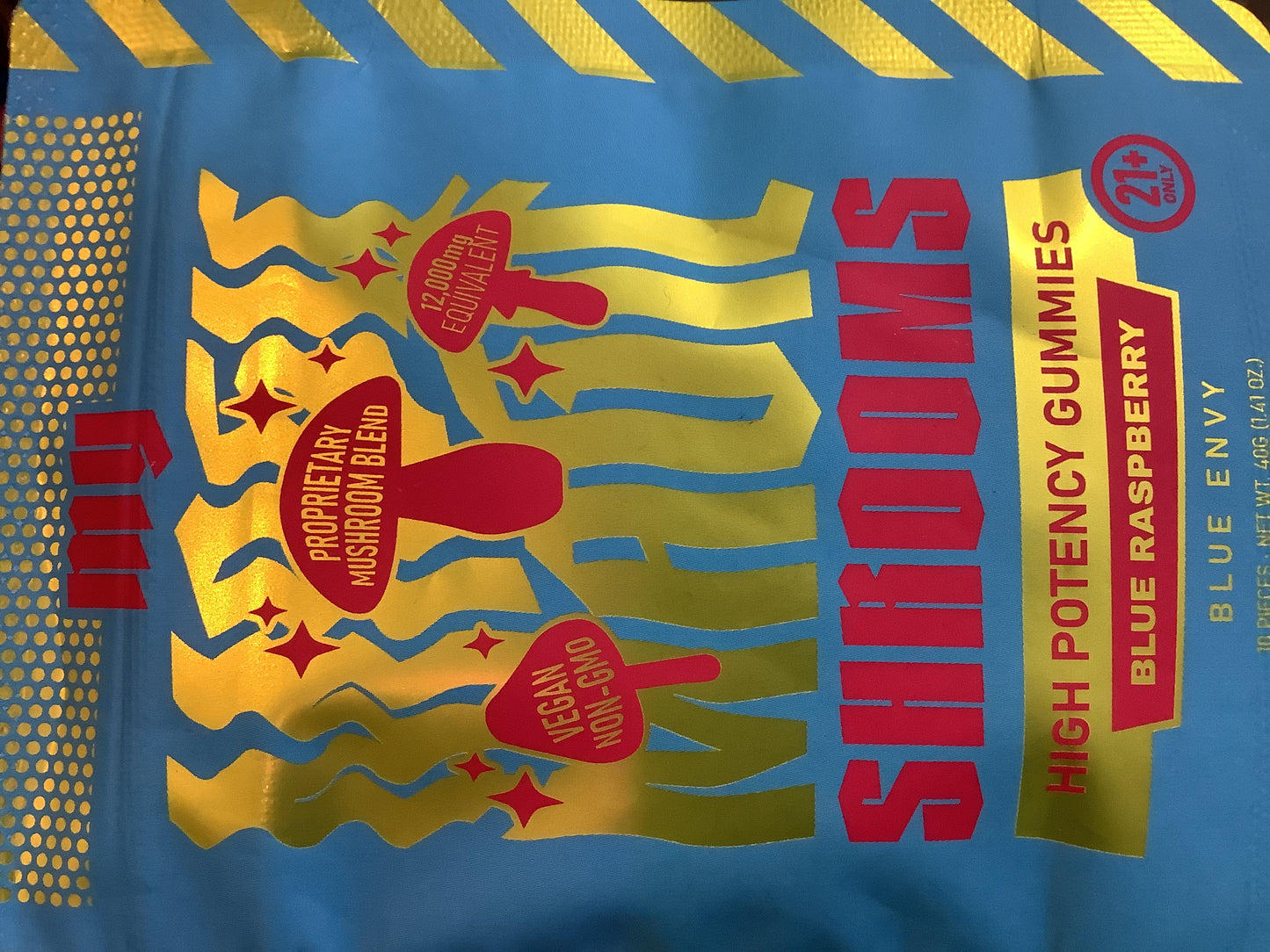 Magic Shrooms Gummies Blue Raspberry