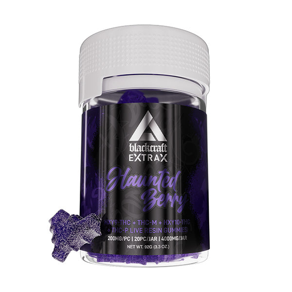 Delta Extrax Blackcraft Haunted Berry 200MG 20pcs