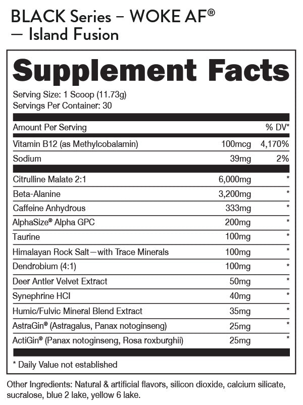 Black Woke AF - Island Fusion