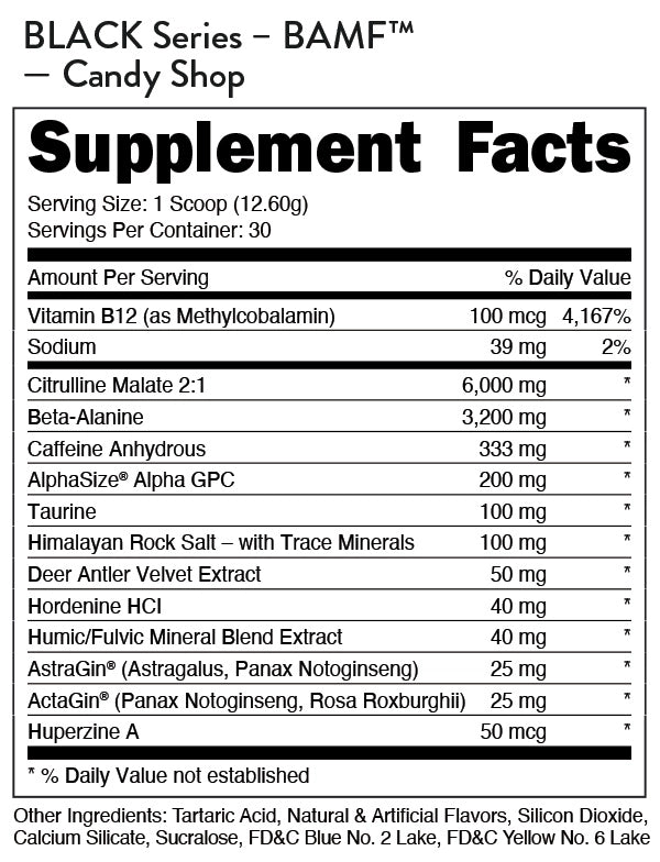 Black BAMF - Candy Shop