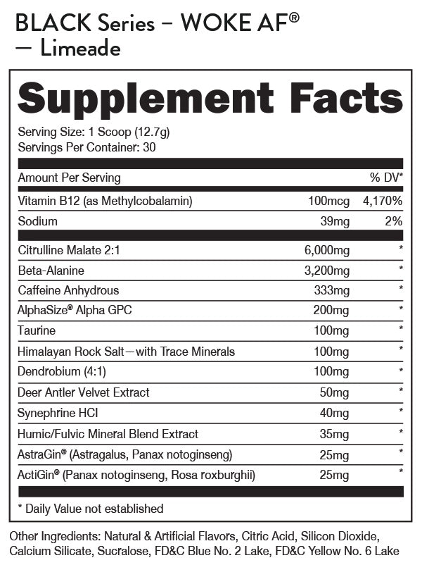 Black Woke AF - Limeade
