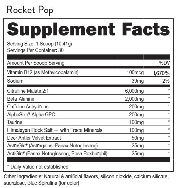 Bucked Up - Rocket Pop