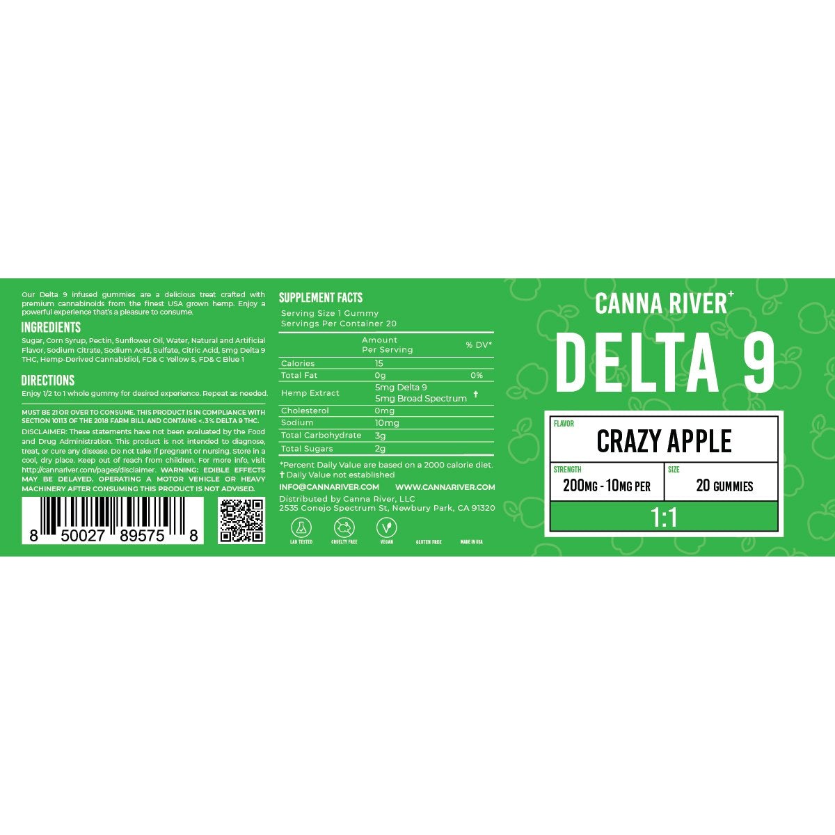 Delta 9 Gummies - Crazy Apple