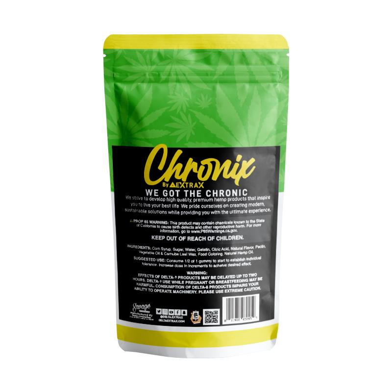Delta Extrax Chronix Gummies - Green Apple 100mg