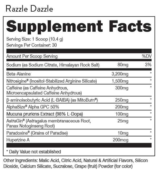 LGF Pre-Workout - Razzle Dazzle