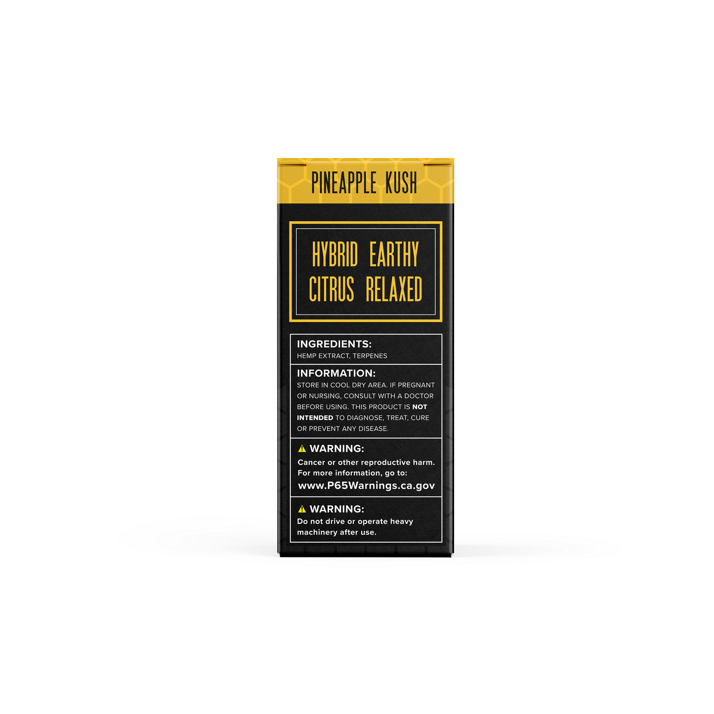 HoneyRoot Wellness Delta 8 Disposable Vape - Pineapple Kush 2 Grams