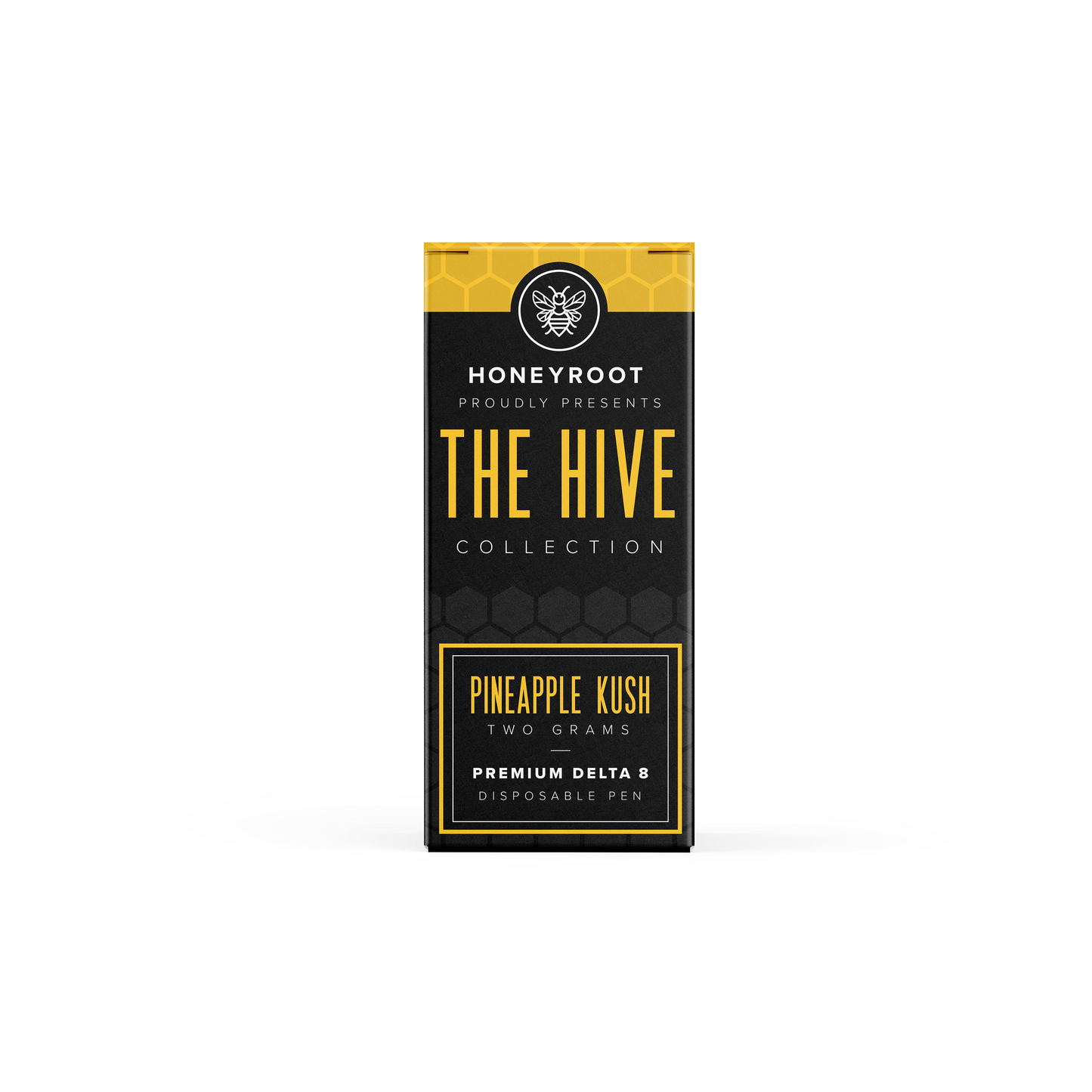 HoneyRoot Wellness Delta 8 Disposable Vape - Pineapple Kush 2 Grams