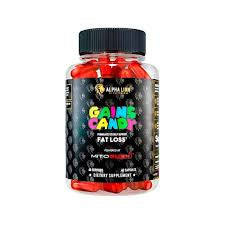 Alpha Lion Gains Candy, Upgrade Workout Performance & Endurance, 60 Capsules (Fat Loss - MitoBurn)