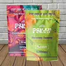 Psilly Shroomy Gummies Pineapple