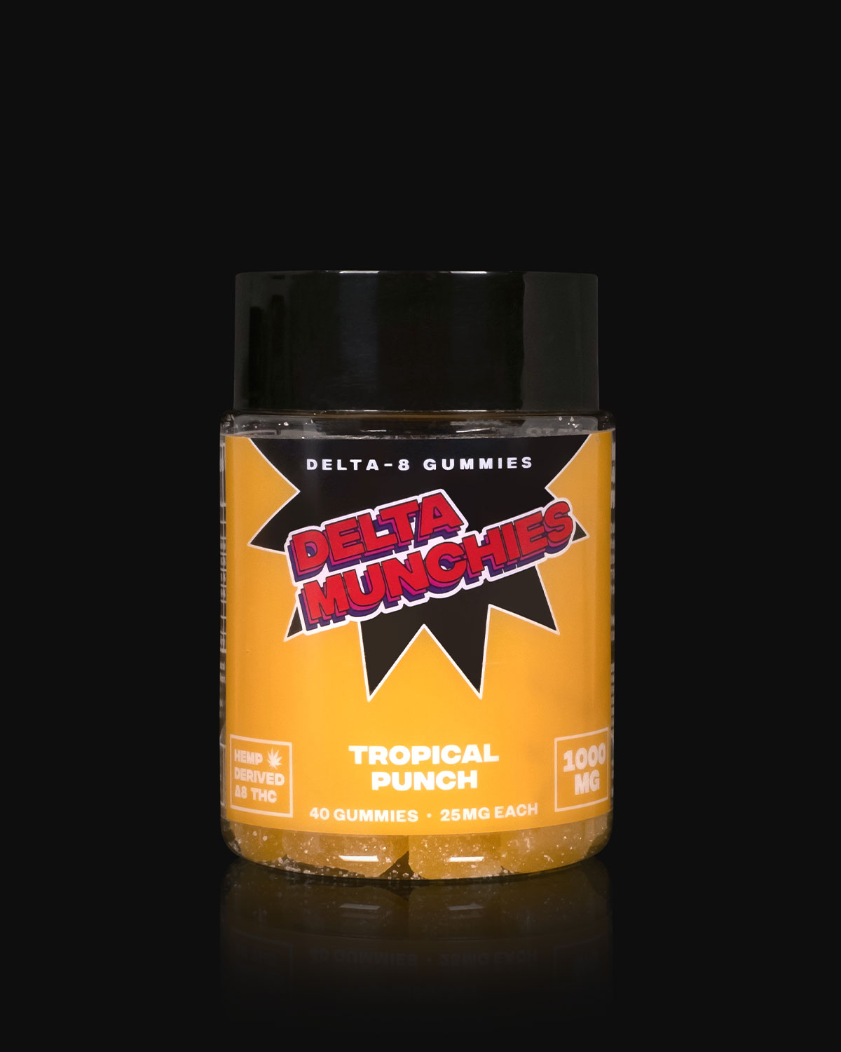 Delta munchies Tropical Punch Delta 8 Gummies 25mg