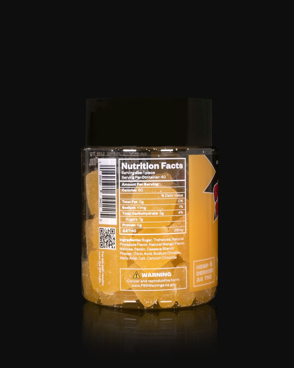 Delta munchies Tropical Punch Delta 8 Gummies 25mg