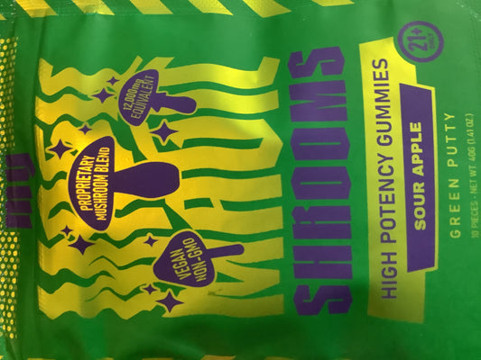 Magic Shrooms Gummies Sour Apple