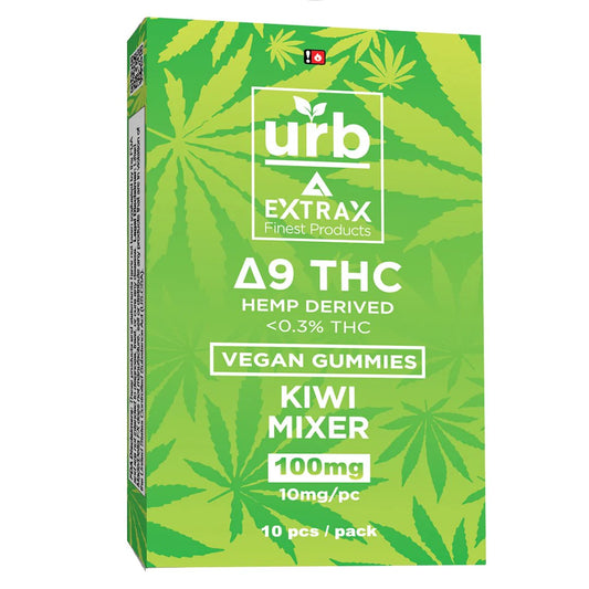 Extrax Vegan Gummies 100 MG Kiwi Mixer