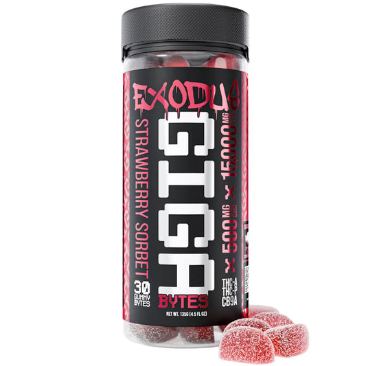 Exodus GIGA Gummies Strawberry Sorbet