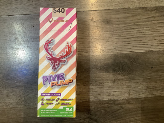 BUCKED UP pixie pump Sour Gummy