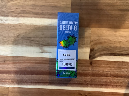 Canna River D8 Tincture 1000 MG Natural