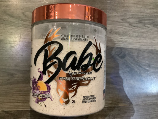 BABE bucked up LAVENDER LEMONADE