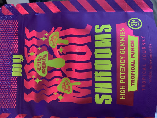 Magic Shrooms Gummies Tropical Punch