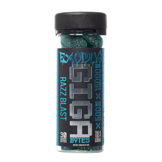 Exodus GIGA Gummies Razz Blast