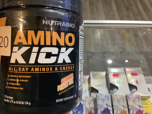 Amino kick Georgia Peach Tea 15 servings
