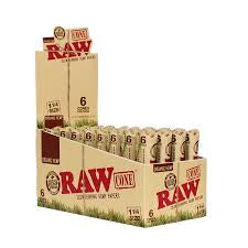 RAW CONES organic hemp 6 pack