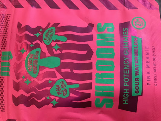 Magic Shrooms Gummies Sour Watermelon