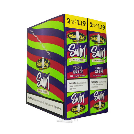 White Owl Cigars Triple Grape Swirl