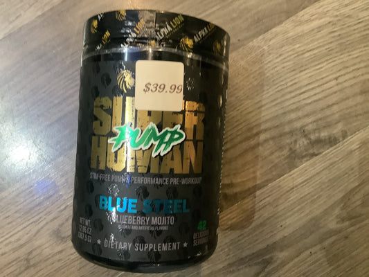 Alpha Lion Super PUMP Human Blue Steel
