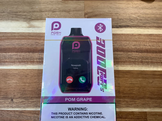 Posh Pro Max Vape Pom Grape