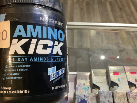 Amino kick Blue Raspberry 15 servings
