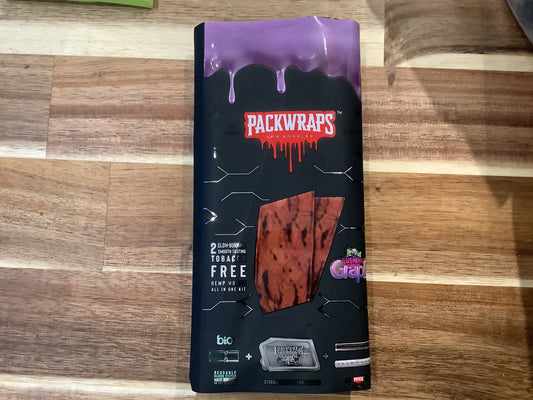 Packwraps Hemp Wraps Kit Gushing Grape
