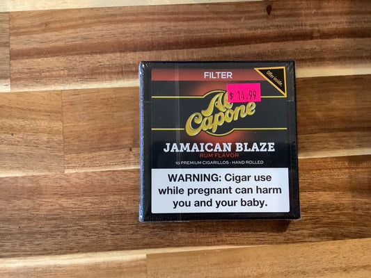 Al Capone Cigarillos 10 Pk Jamaican Blaze