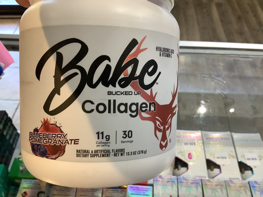 Babe Bucked up Collagen blueberry pomegranate