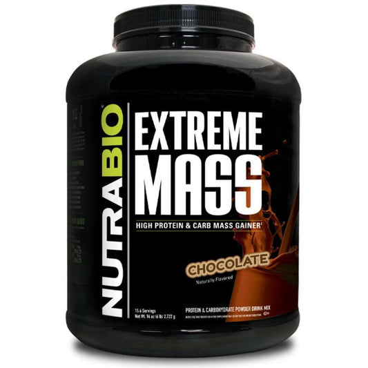 Nutrabio Extreme Mass Gainer 6 lb- Chocolate