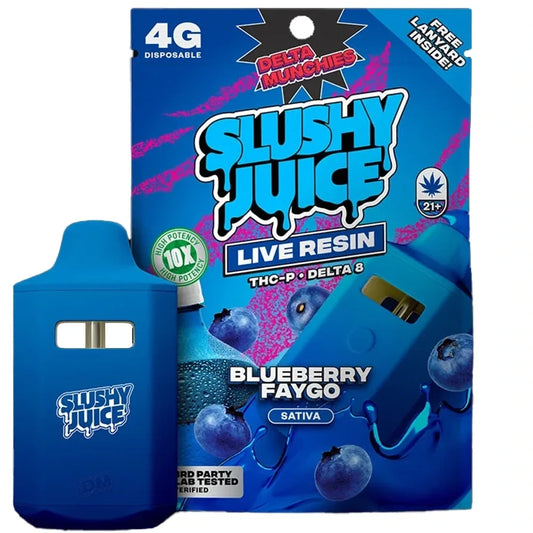 Munchies Slushy Juice - Blueberry Faygo