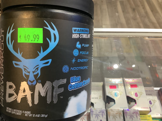 BAMF Blue Cotton Candy